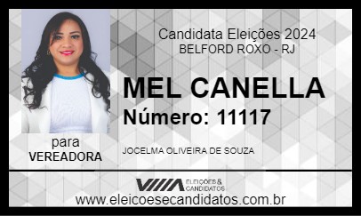 Candidato MEL DA SAÚDE 2024 - BELFORD ROXO - Eleições