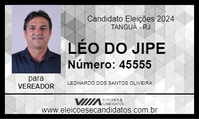 Candidato LÉO DO JIPE 2024 - TANGUÁ - Eleições