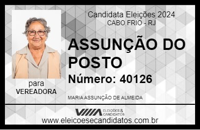 Candidato ASSUNÇÃO ALMEIDA 2024 - CABO FRIO - Eleições