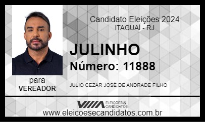 Candidato JULINHO 2024 - ITAGUAÍ - Eleições