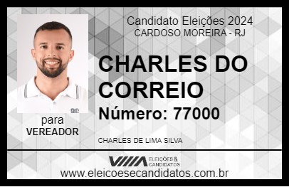 Candidato CHARLES LIMA 2024 - CARDOSO MOREIRA - Eleições