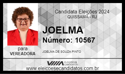 Candidato JOELMA 2024 - QUISSAMÃ - Eleições