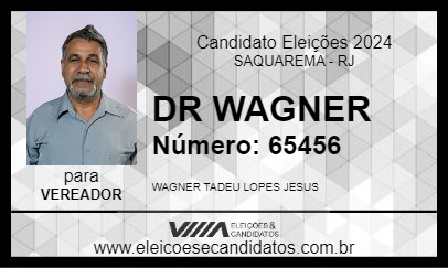 Candidato DR WAGNER 2024 - SAQUAREMA - Eleições