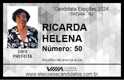 Candidato RICARDA HELENA 2024 - ITATIAIA - Eleições