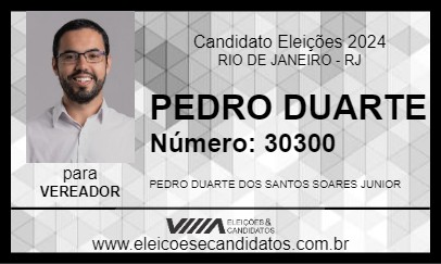 Candidato PEDRO DUARTE 2024 - RIO DE JANEIRO - Eleições