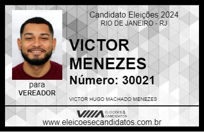 Candidato VICTOR MENEZES 2024 - RIO DE JANEIRO - Eleições