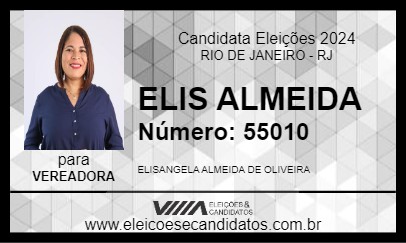 Candidato ELIS ALMEIDA 2024 - RIO DE JANEIRO - Eleições