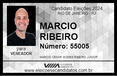 Candidato MARCIO RIBEIRO 2024 - RIO DE JANEIRO - Eleições