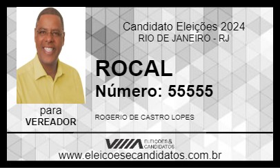 Candidato ROCAL 2024 - RIO DE JANEIRO - Eleições