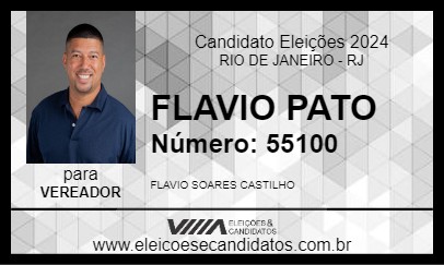 Candidato FLAVIO PATO 2024 - RIO DE JANEIRO - Eleições