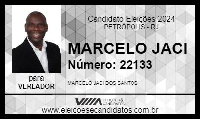 Candidato MARCELO JACI 2024 - PETRÓPOLIS - Eleições