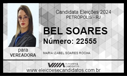 Candidato BEL SOARES 2024 - PETRÓPOLIS - Eleições