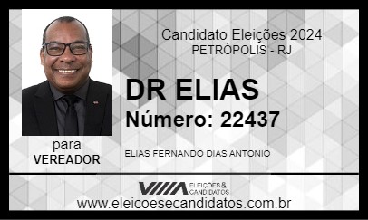 Candidato DR ELIAS 2024 - PETRÓPOLIS - Eleições