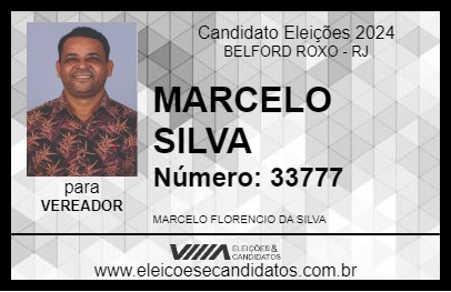 Candidato MARCELO SILVA 2024 - BELFORD ROXO - Eleições