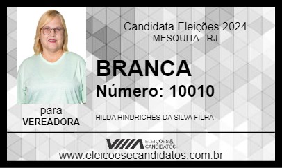 Candidato BRANCA 2024 - MESQUITA - Eleições