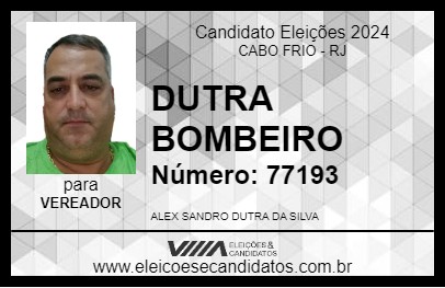 Candidato DUTRA 2024 - CABO FRIO - Eleições