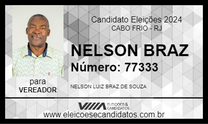 Candidato NELSINHO DE BOTAFOGO 2024 - CABO FRIO - Eleições