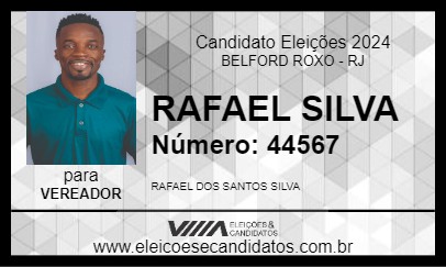 Candidato RAFAEL SILVA 2024 - BELFORD ROXO - Eleições