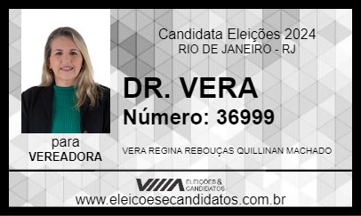 Candidato DRA. VERA REBOUÇAS 2024 - RIO DE JANEIRO - Eleições