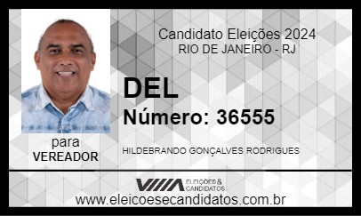 Candidato DEL 2024 - RIO DE JANEIRO - Eleições