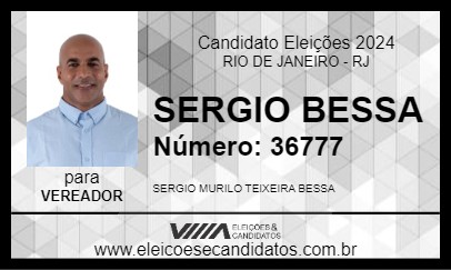 Candidato SERGIO BESSA 2024 - RIO DE JANEIRO - Eleições