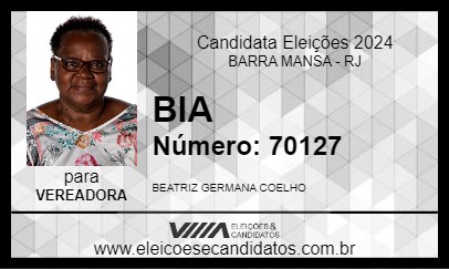 Candidato BIA 2024 - BARRA MANSA - Eleições