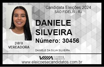 Candidato DANIELE SILVEIRA 2024 - SÃO FIDÉLIS - Eleições