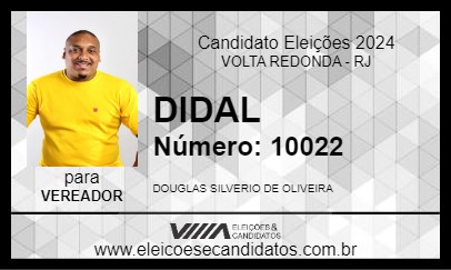 Candidato DIDAL 2024 - VOLTA REDONDA - Eleições