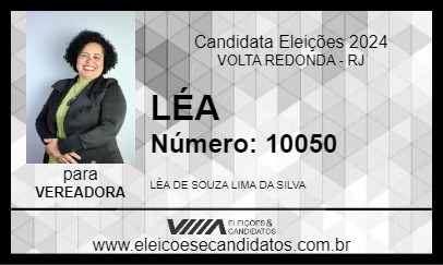 Candidato LÉA 2024 - VOLTA REDONDA - Eleições