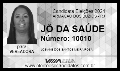 Candidato JÔ DA SAÚDE 2024 - ARMAÇÃO DOS BÚZIOS - Eleições