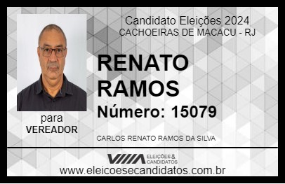 Candidato RENATO RAMOS 2024 - CACHOEIRAS DE MACACU - Eleições