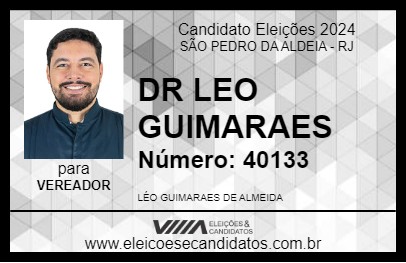 Candidato DR LEO GUIMARAES 2024 - SÃO PEDRO DA ALDEIA - Eleições