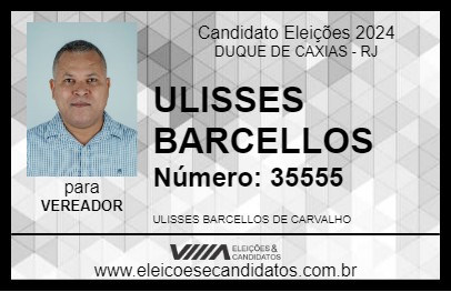 Candidato ULISSES BARCELLOS 2024 - DUQUE DE CAXIAS - Eleições