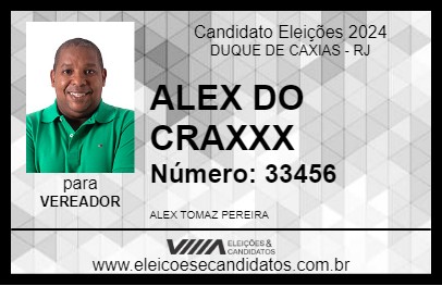 Candidato ALEX TOMAZ 2024 - DUQUE DE CAXIAS - Eleições