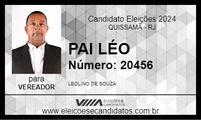 Candidato PAI LÉO 2024 - QUISSAMÃ - Eleições