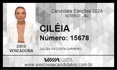 Candidato CILÉIA 2024 - NITERÓI - Eleições