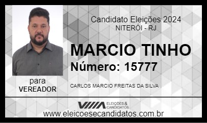 Candidato MARCIO TINHO 2024 - NITERÓI - Eleições