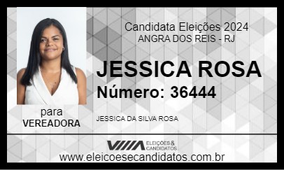 Candidato JESSICA ROSA 2024 - ANGRA DOS REIS - Eleições