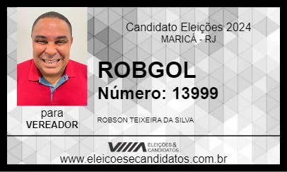 Candidato ROBGOL 2024 - MARICÁ - Eleições