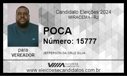 Candidato POCA 2024 - MIRACEMA - Eleições