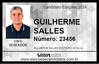 Candidato GUILHERME SALLES 2024 - CORDEIRO - Eleições