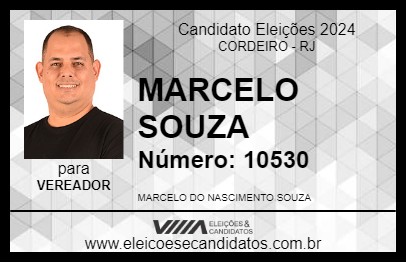 Candidato MARCELO SOUZA 2024 - CORDEIRO - Eleições