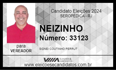 Candidato NEIZINHO 2024 - SEROPÉDICA - Eleições