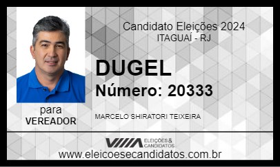 Candidato DUGEL 2024 - ITAGUAÍ - Eleições