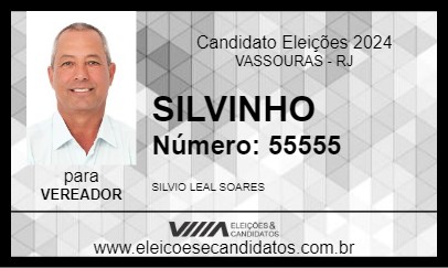 Candidato SILVINHO 2024 - VASSOURAS - Eleições