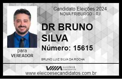 Candidato DR BRUNO SILVA 2024 - NOVA FRIBURGO - Eleições