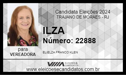 Candidato ILZA 2024 - TRAJANO DE MORAES - Eleições