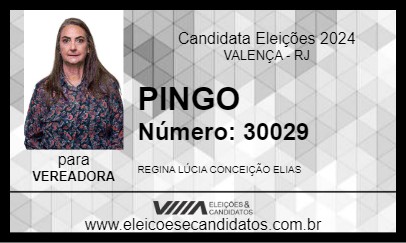 Candidato PINGO 2024 - VALENÇA - Eleições