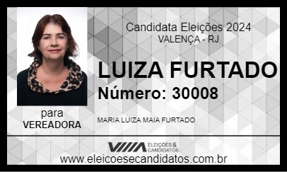 Candidato LUIZA FURTADO 2024 - VALENÇA - Eleições