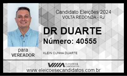 Candidato DR DUARTE 2024 - VOLTA REDONDA - Eleições